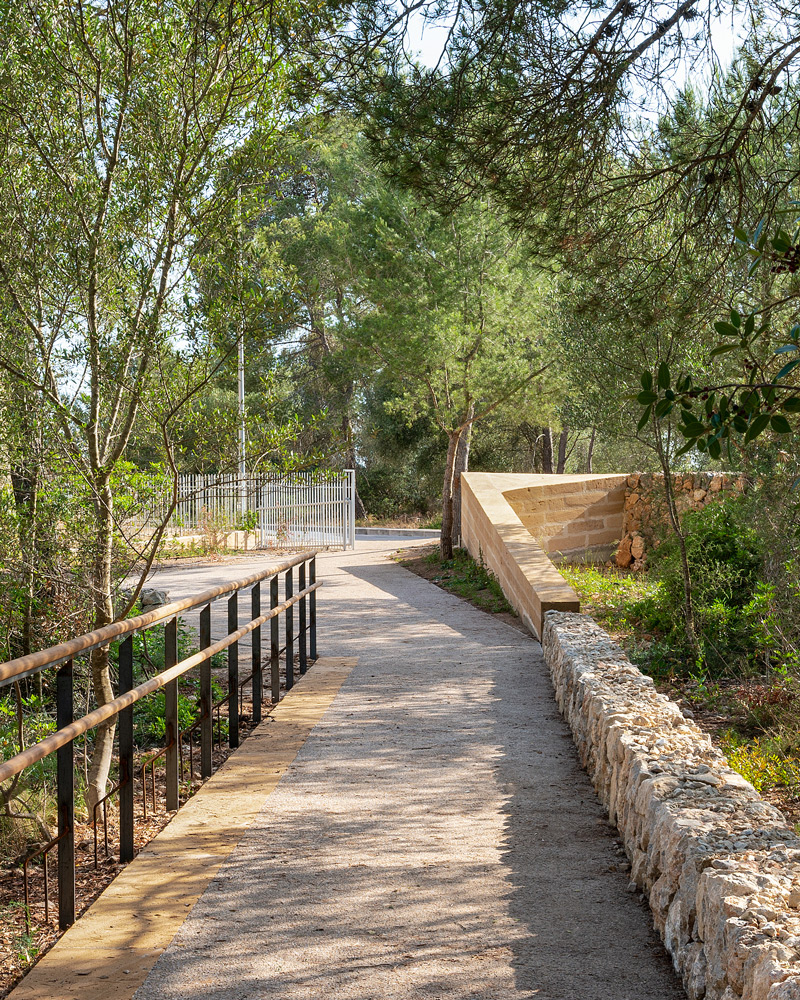 Recorrido del recinto arqueológico