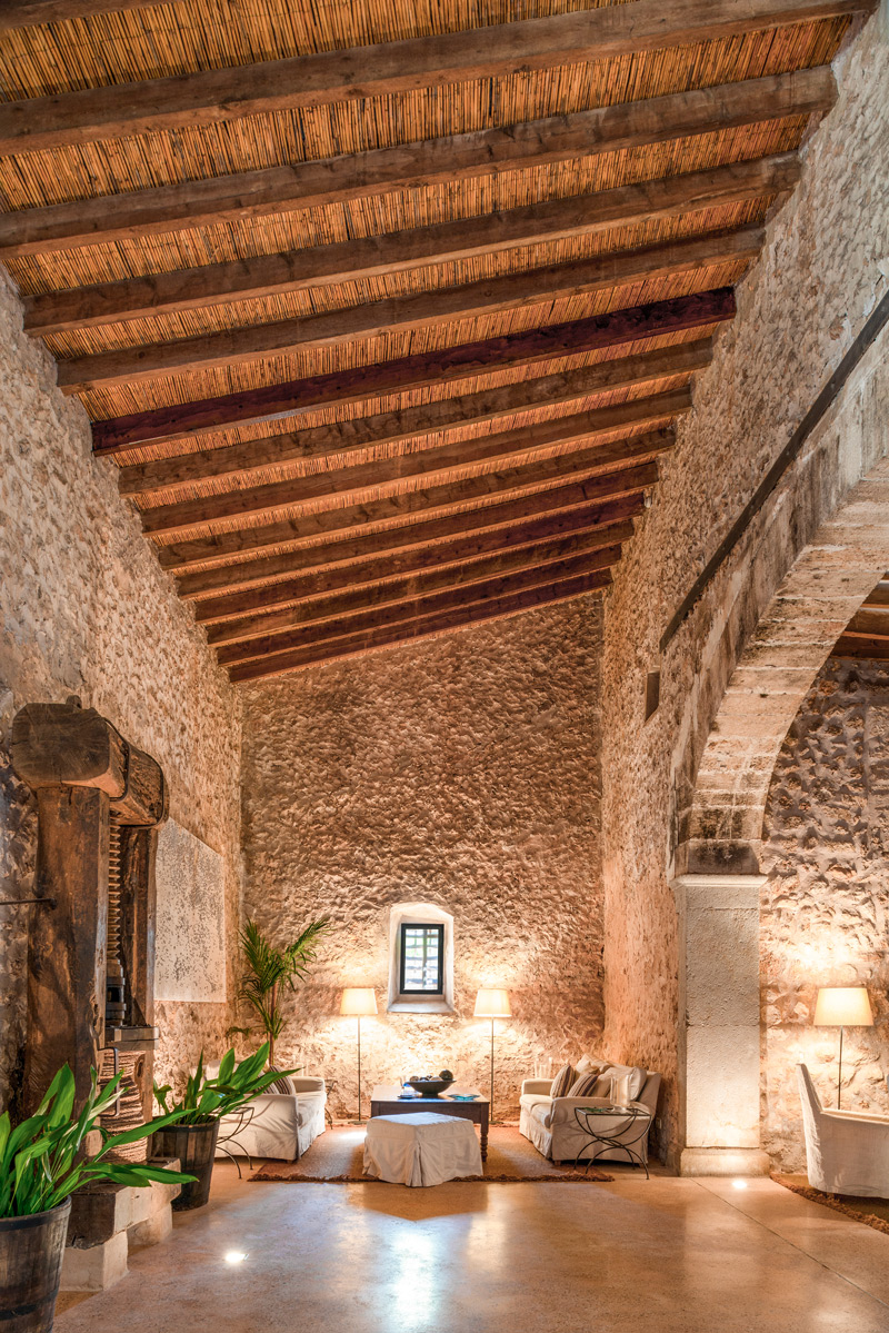 Salón principal de Torrent Fals – fotógrafo de arquitectura en Mallorca